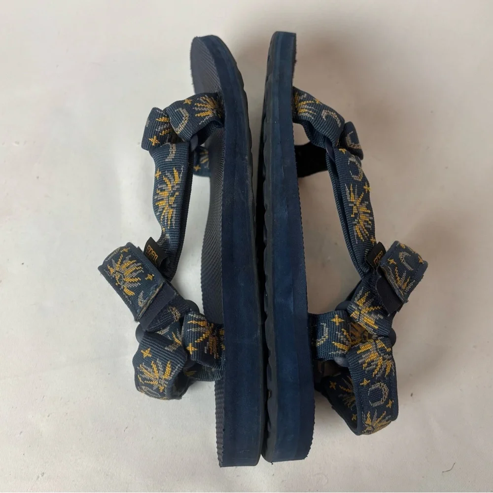 Teva Original Universal Sandals Sun and Moon Sunscape Insignia Blue Women's Sz 9 - Picture 6 of 9